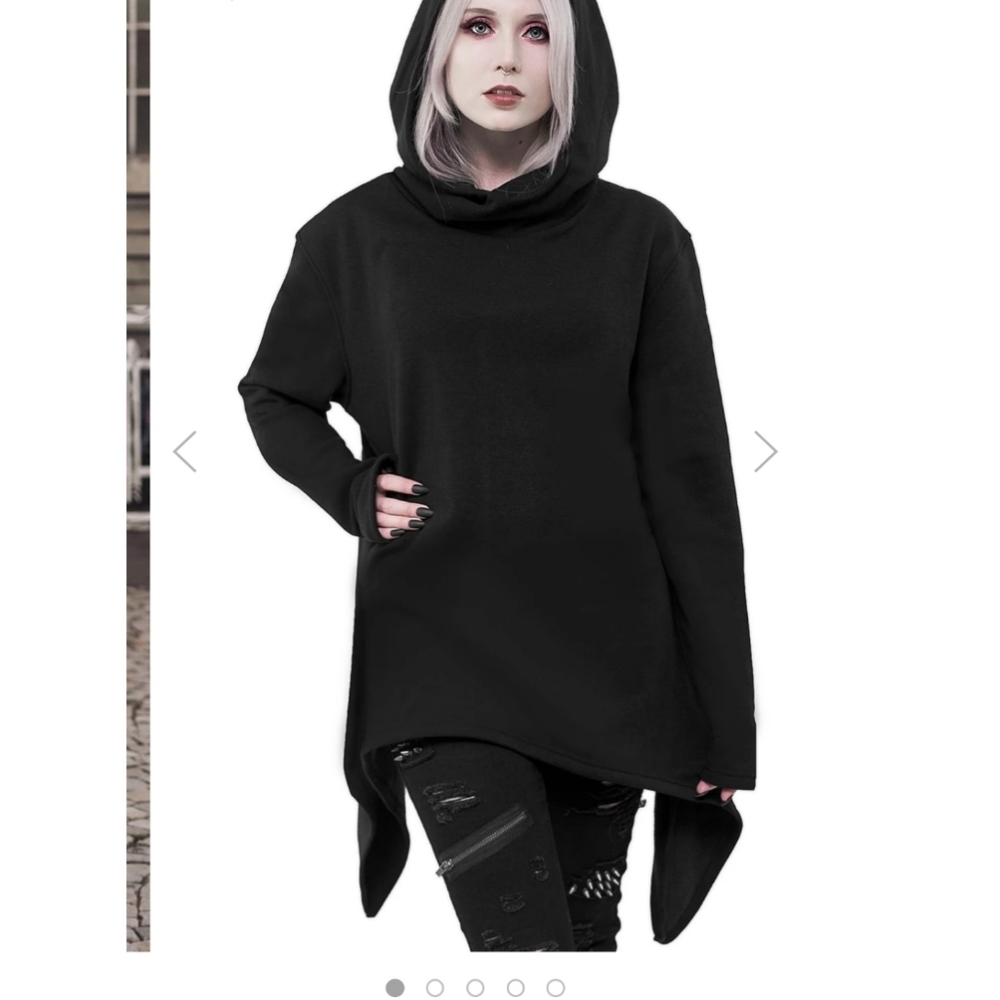 Killstar Draco Cowl Hoodie